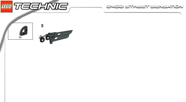 Bauanleitung Lego 8458