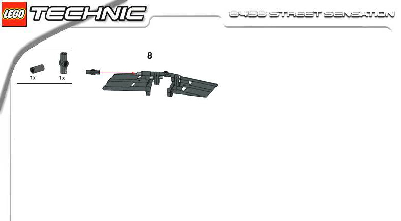 Bauanleitung Lego 8458