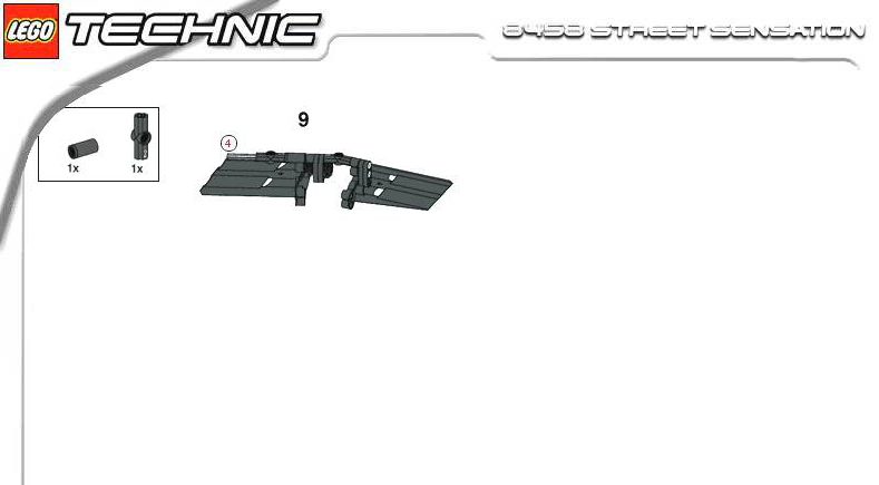 Bauanleitung Lego 8458