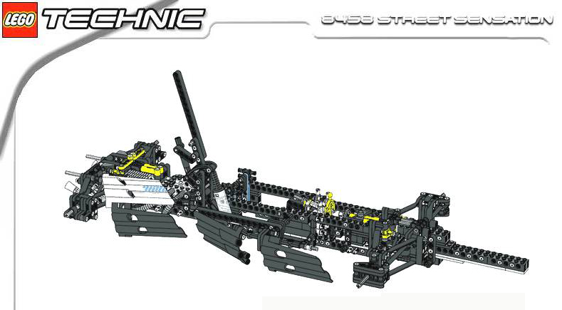 Bauanleitung Lego 8458