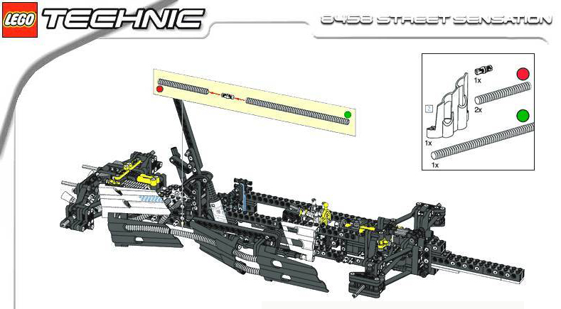 Bauanleitung Lego 8458