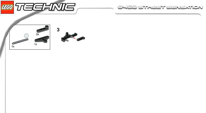 Bauanleitung Lego 8458