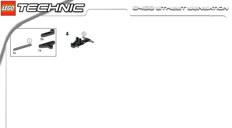 Bauanleitung Lego 8458