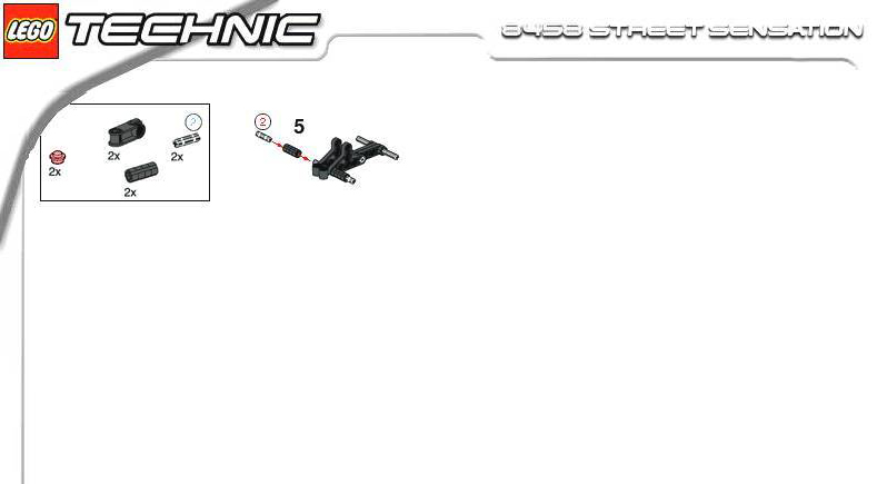 Bauanleitung Lego 8458