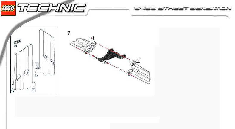 Bauanleitung Lego 8458