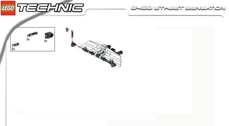 Bauanleitung Lego 8458