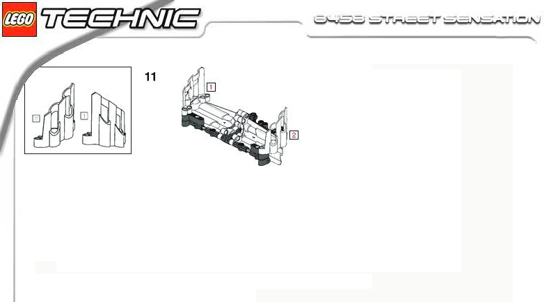 Bauanleitung Lego 8458