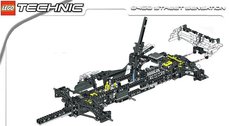 Bauanleitung Lego 8458