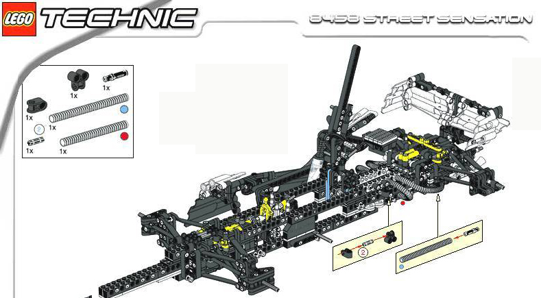 Bauanleitung Lego 8458