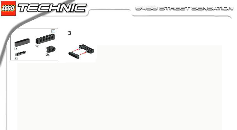 Bauanleitung Lego 8458