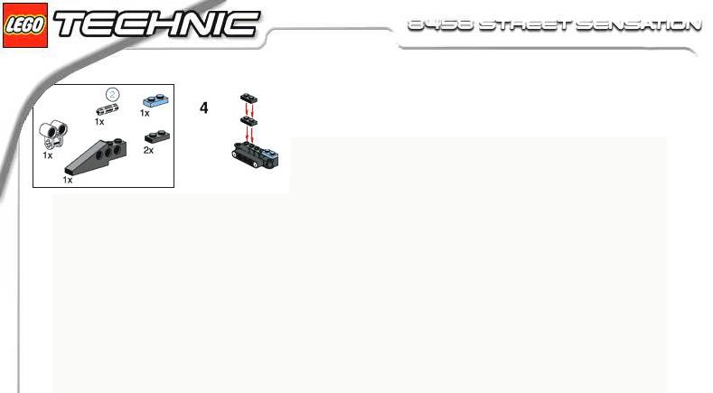 Bauanleitung Lego 8458