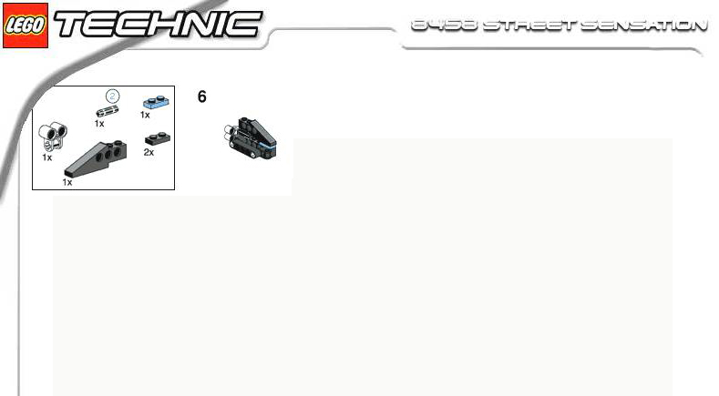 Bauanleitung Lego 8458
