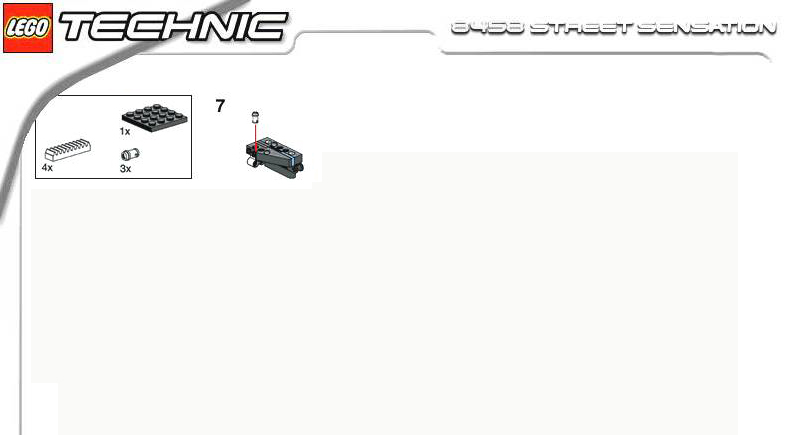 Bauanleitung Lego 8458