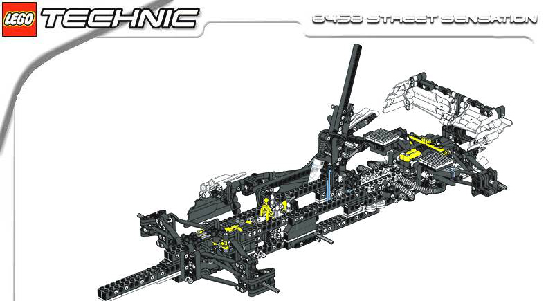 Bauanleitung Lego 8458