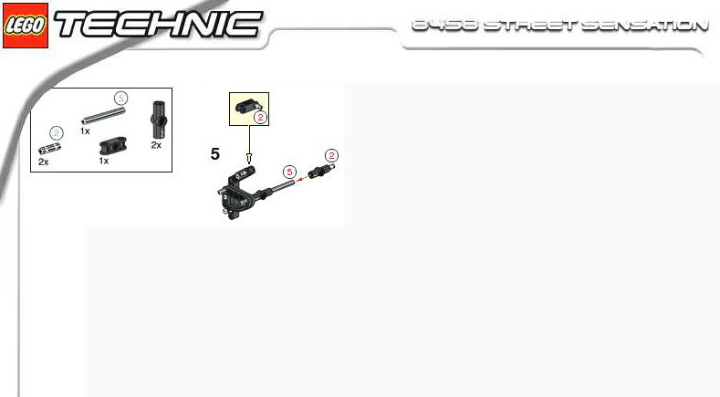 Bauanleitung Lego 8458