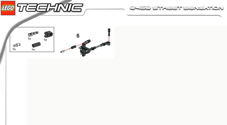 Bauanleitung Lego 8458