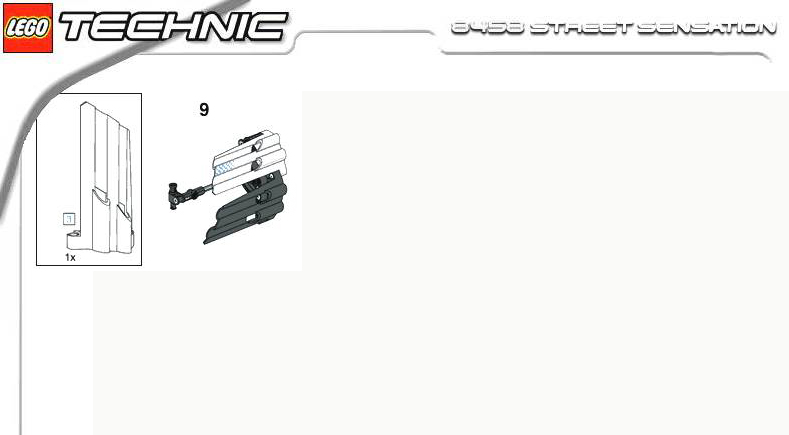 Bauanleitung Lego 8458