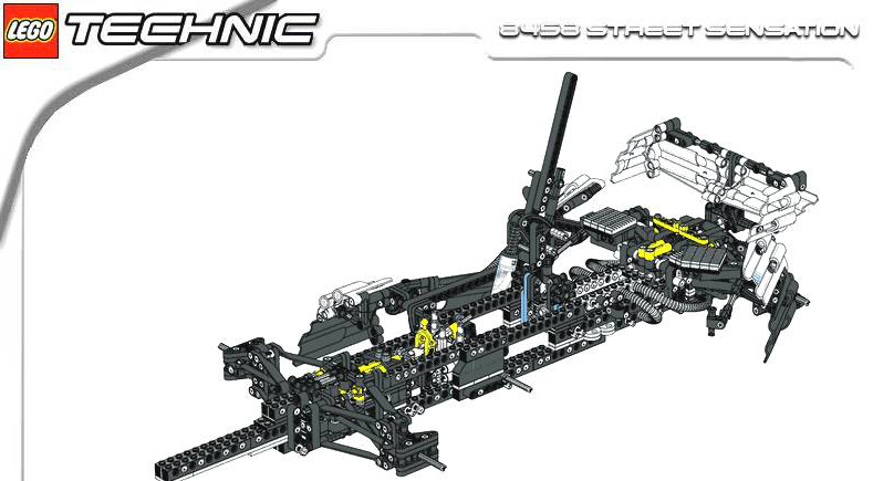 Bauanleitung Lego 8458