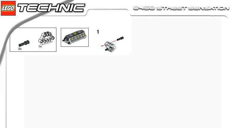 Bauanleitung Lego 8458