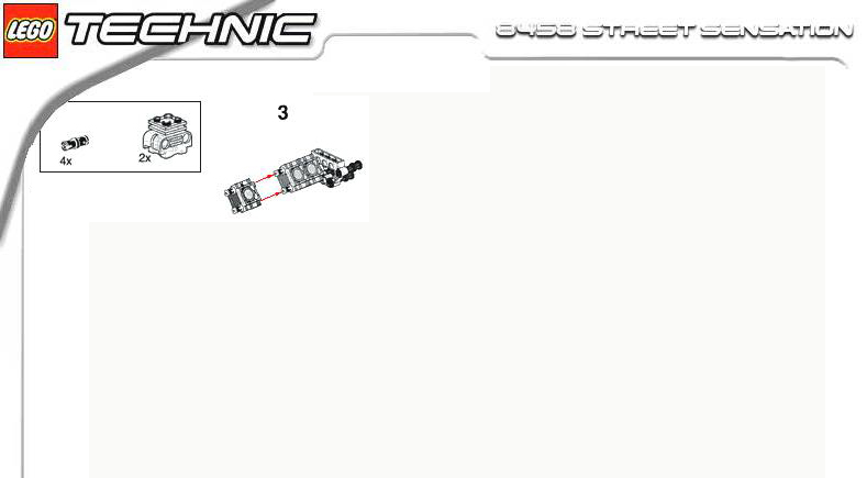 Bauanleitung Lego 8458