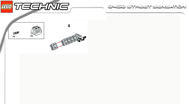Bauanleitung Lego 8458